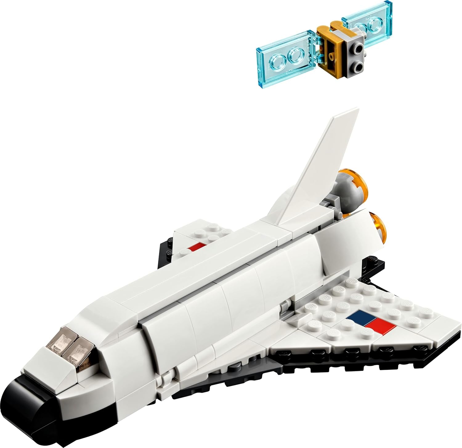 3 in 1 Space Shuttle to Astronaut Figure to Spaceship Lego®