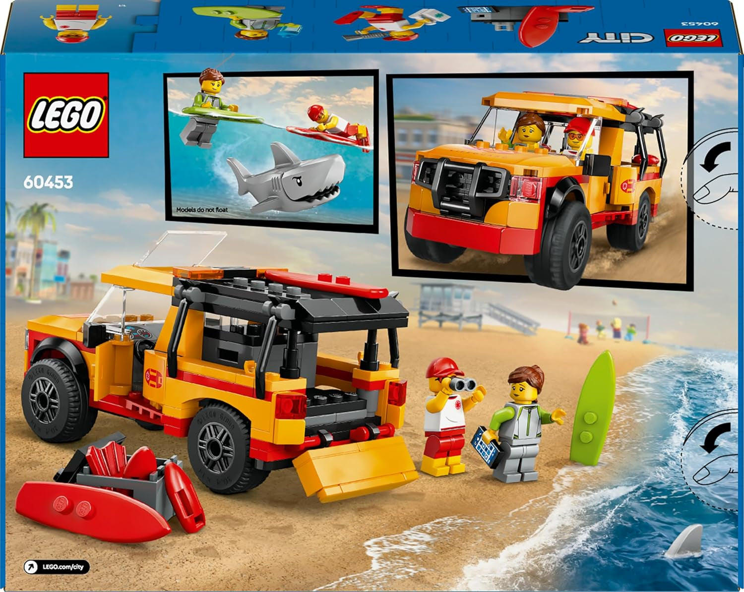 City Lifeguard Beach Rescue Truck Lego®