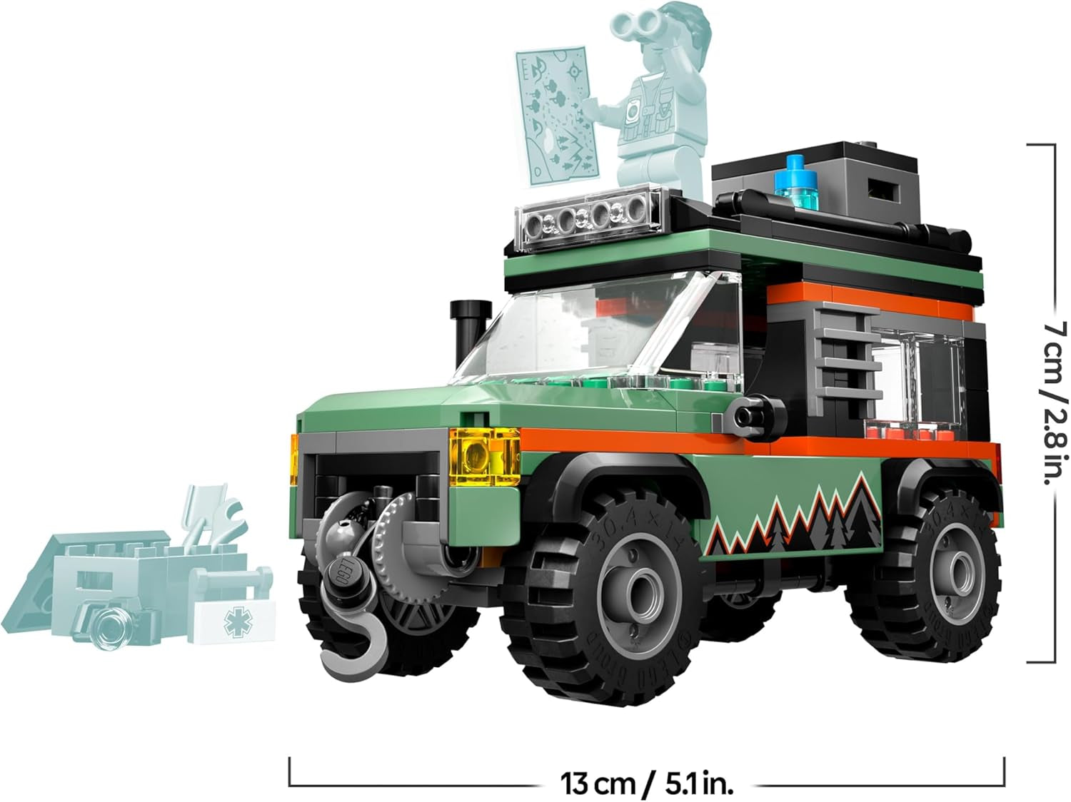City Off-Road 4x4 Mountain Truck Lego®