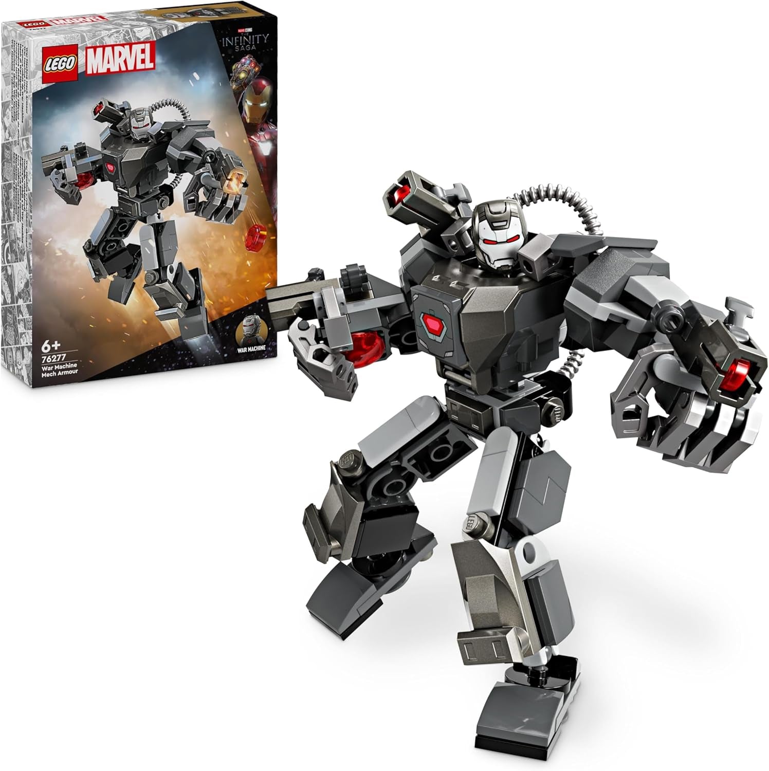 Marvel War Machine Mech Armour Lego®
