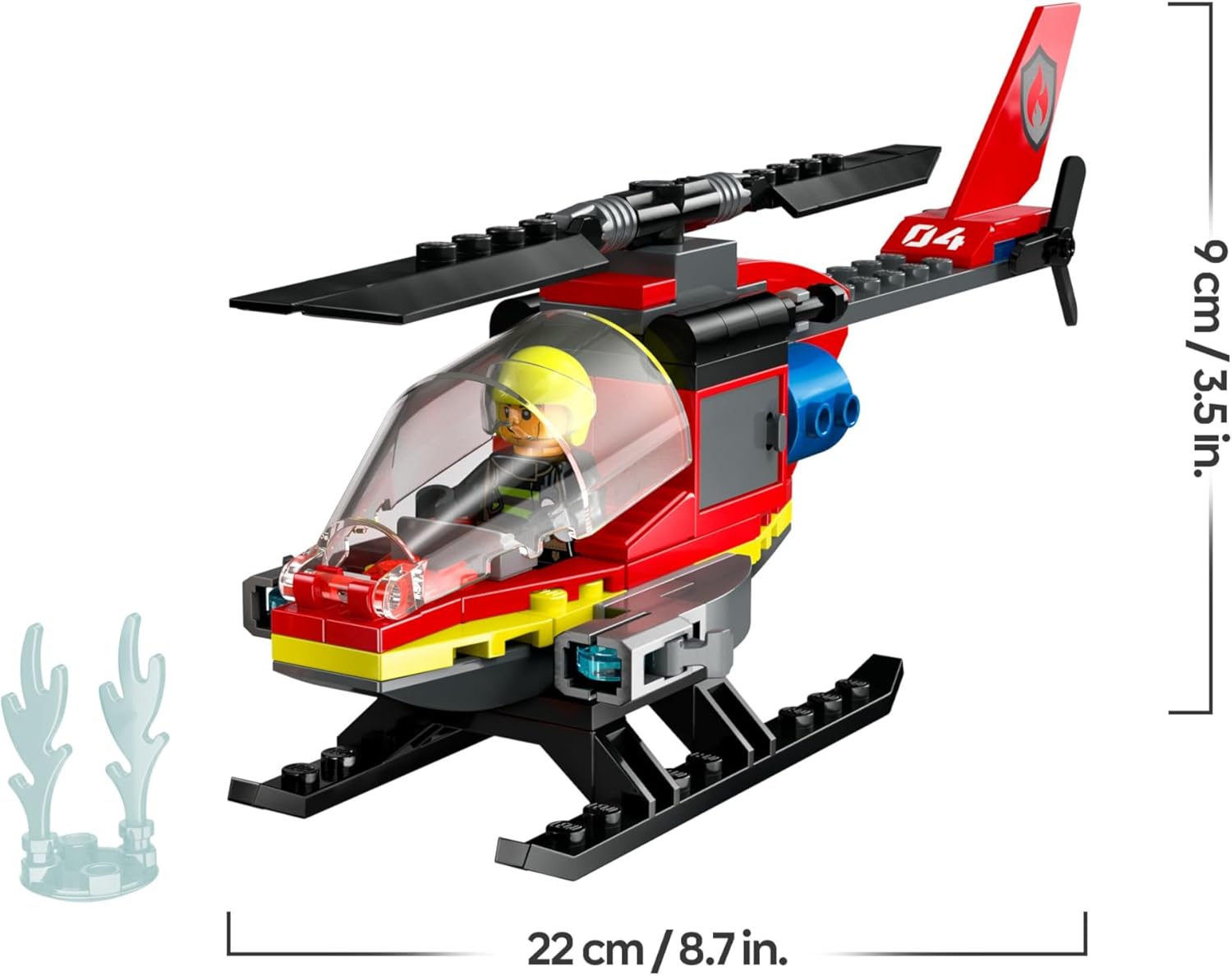 City Fire Rescue Helicopter Lego®