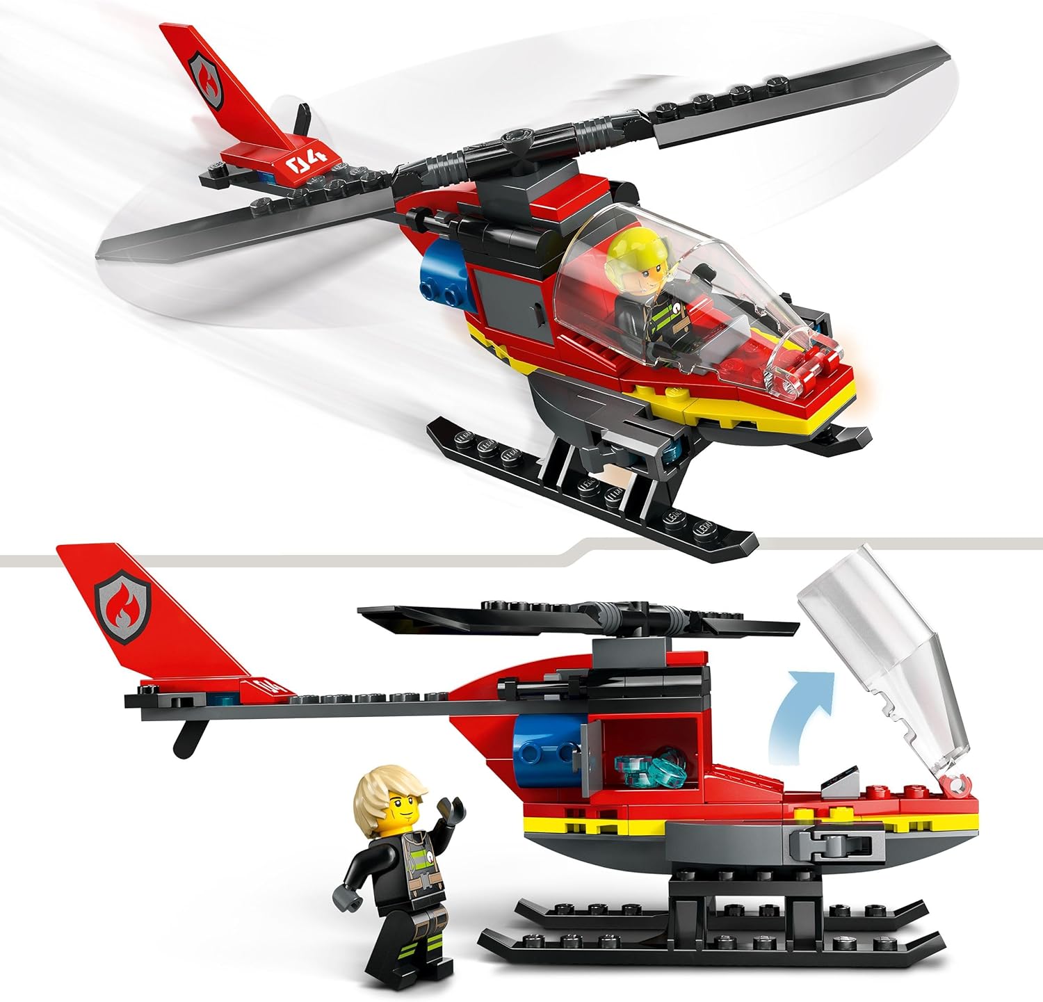 City Fire Rescue Helicopter Lego®