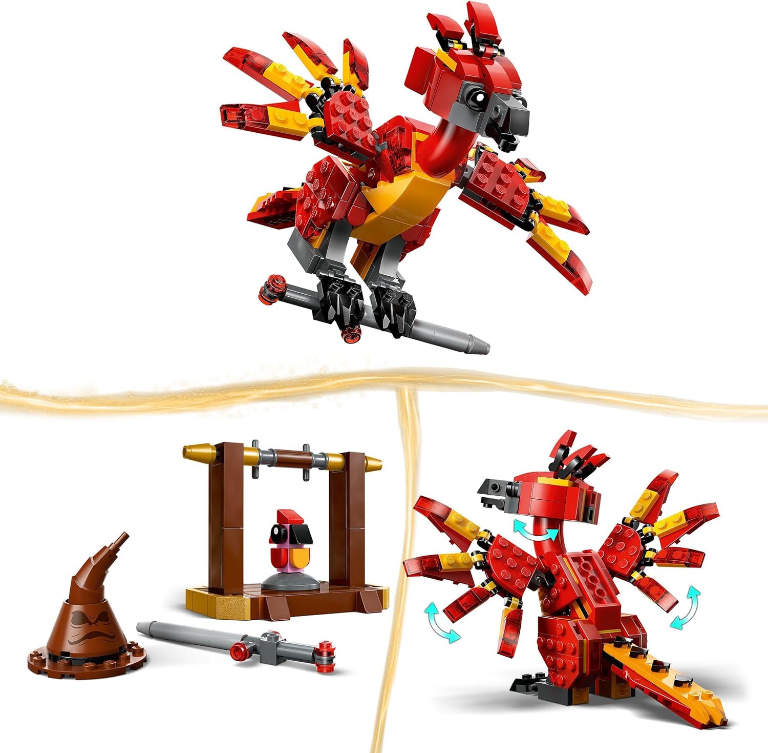 Harry Potter Fawkes and Dumbledore’s Phoenix Lego®