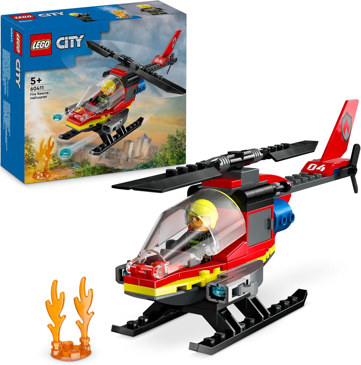 City Fire Rescue Helicopter Lego®