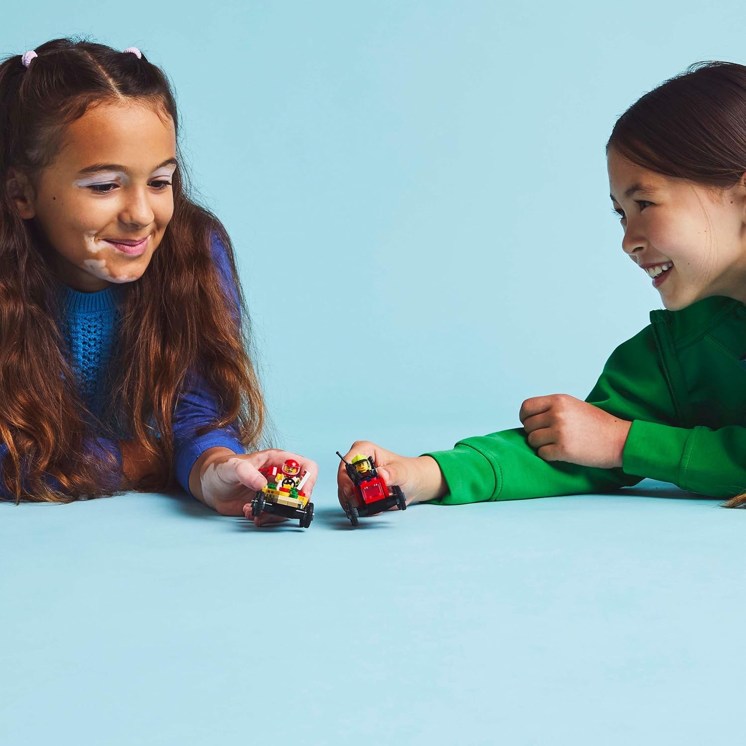 City Pizza Vs Fire Truck Race Car Lego®