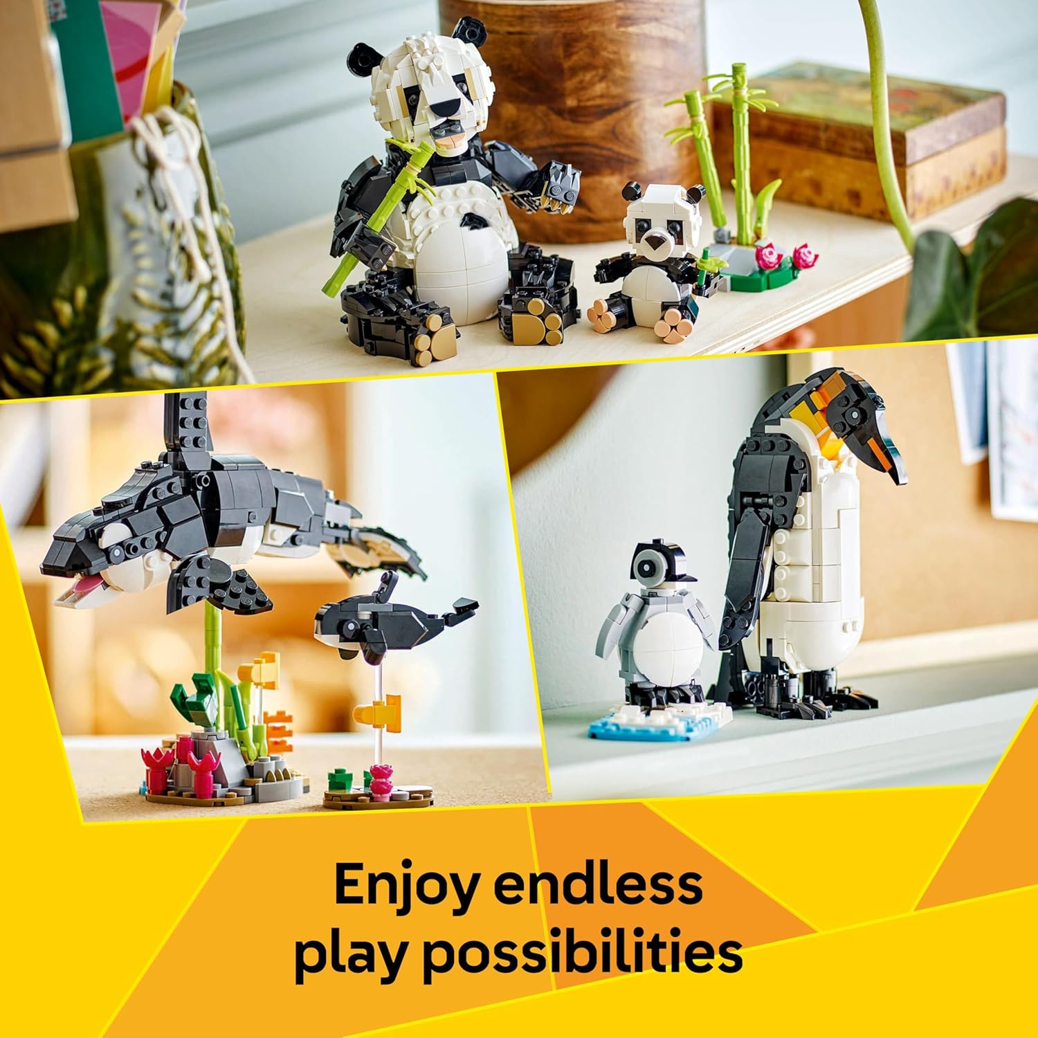 Creator 3in1 Panda Family Lego®