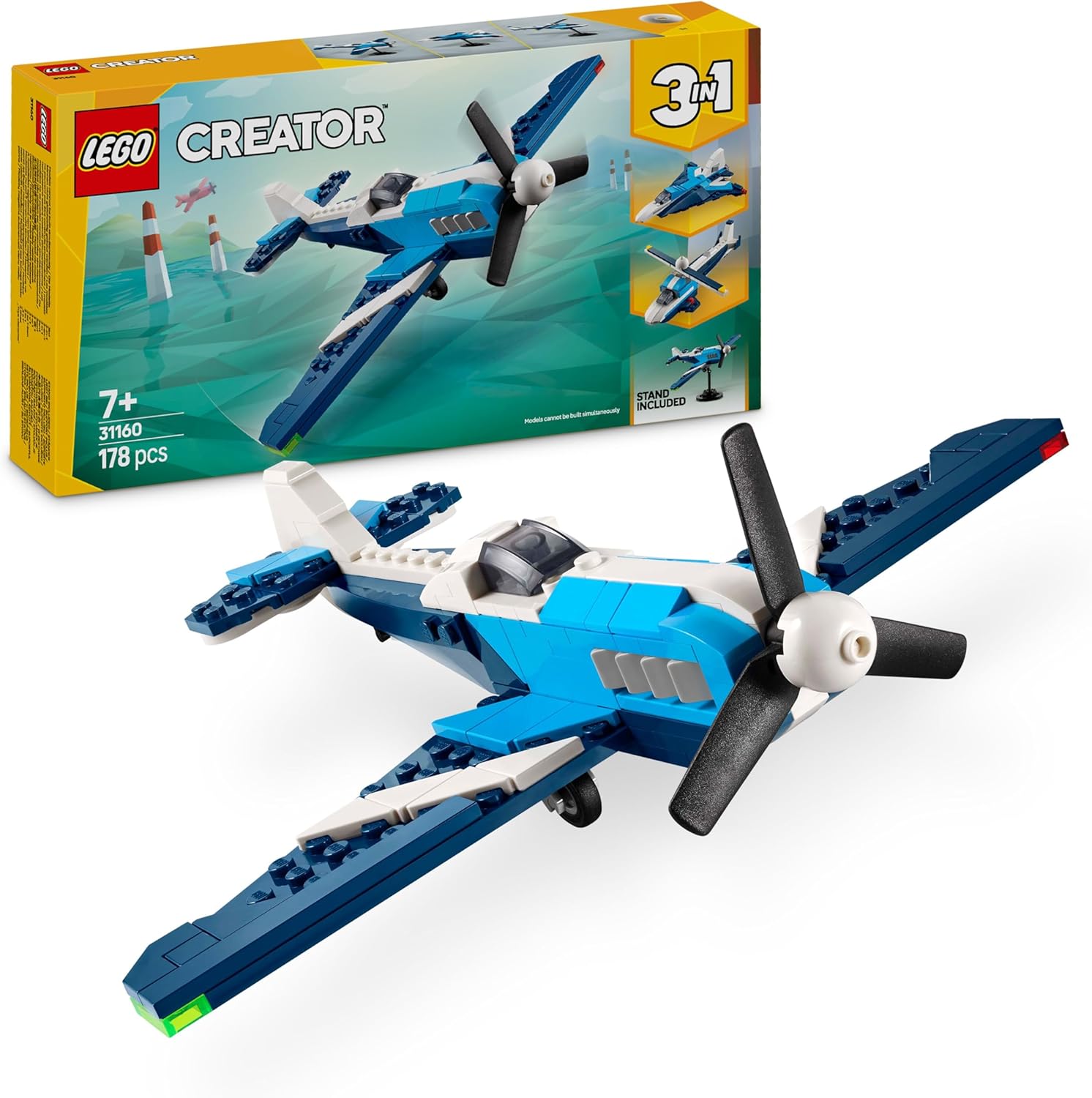 Creator 3In1 Aircraft: Race Plane 
