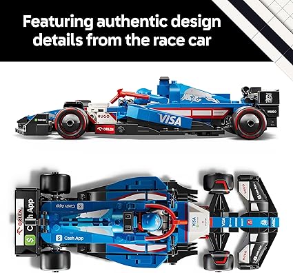 Speed Champions Visa Cash App RB VCARB 01 F1 Race Car Lego®
