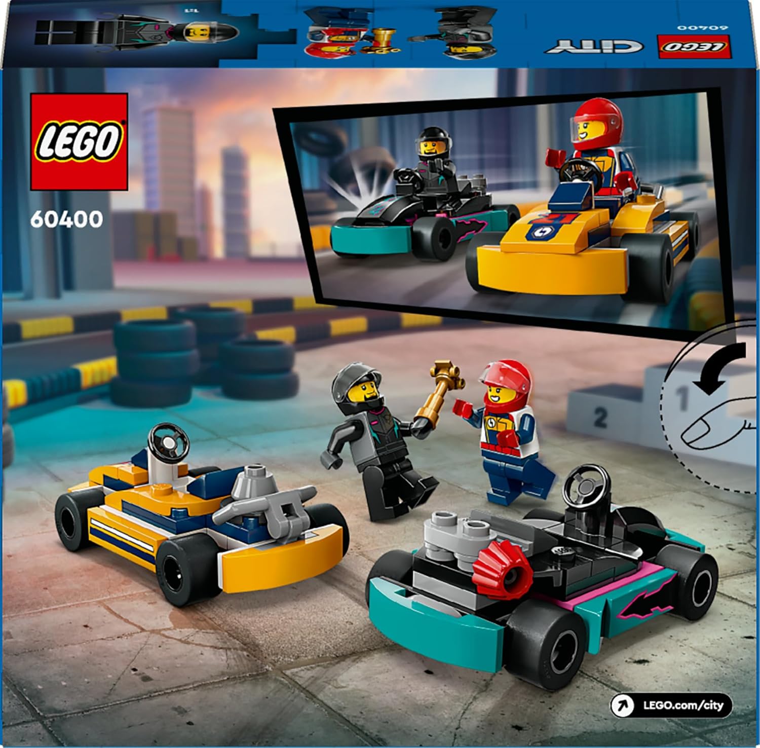 City Go-Karts and Race Drivers Lego®