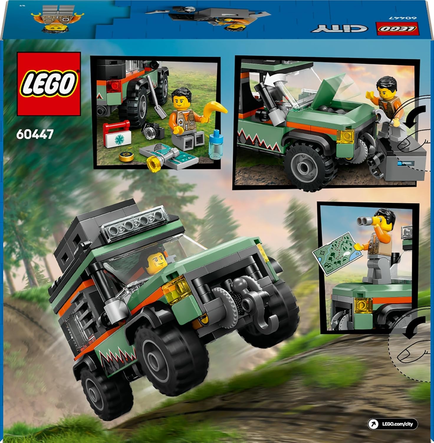 City Off-Road 4x4 Mountain Truck Lego®