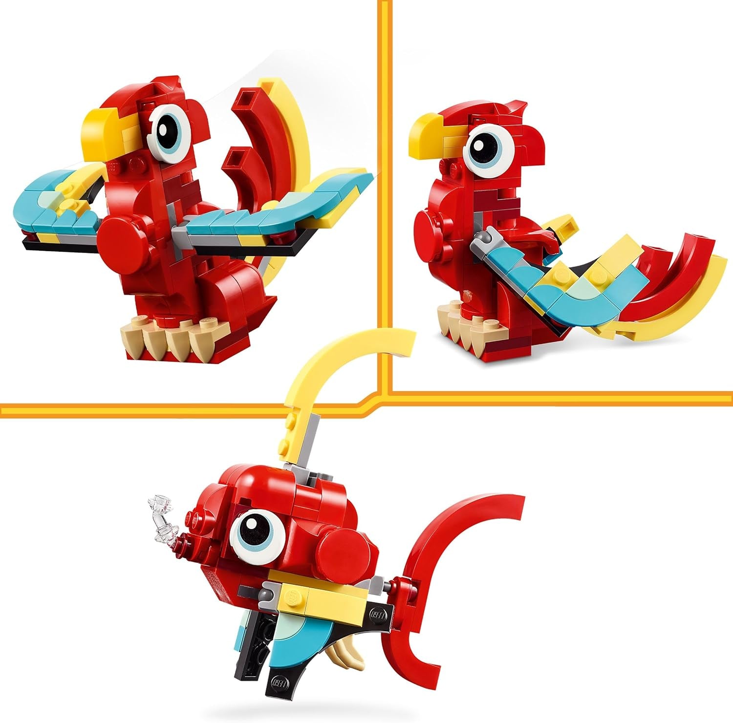 Creator 3In1 Red Dragon Lego®