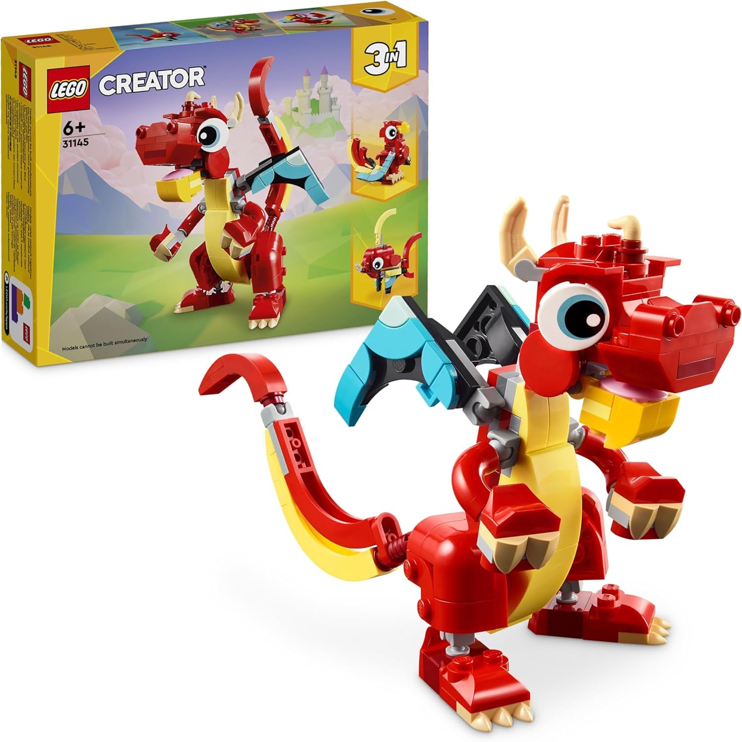 Creator 3In1 Red Dragon Lego