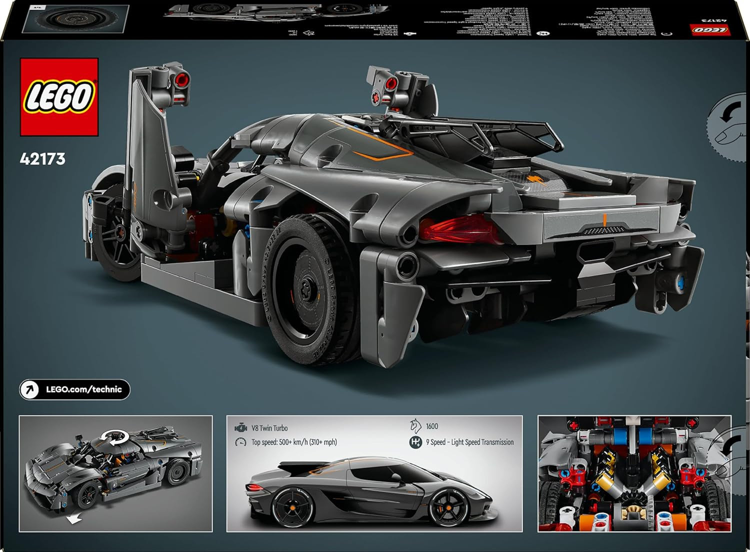 Technic Koenigsegg Jesko Absolut Hypercar Lego®