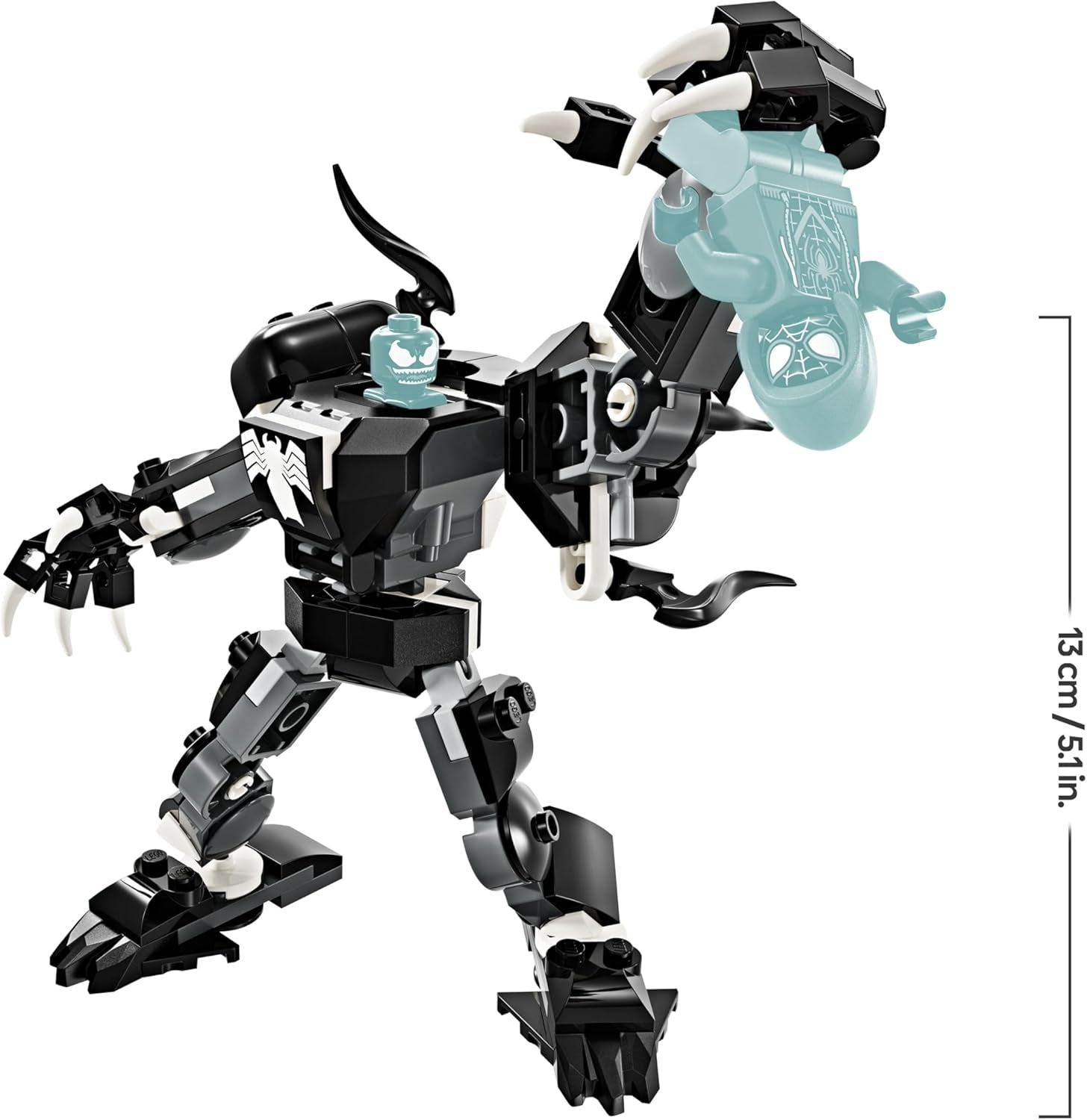 Marvel Venom Mech Armour vs Miles Morales Lego®