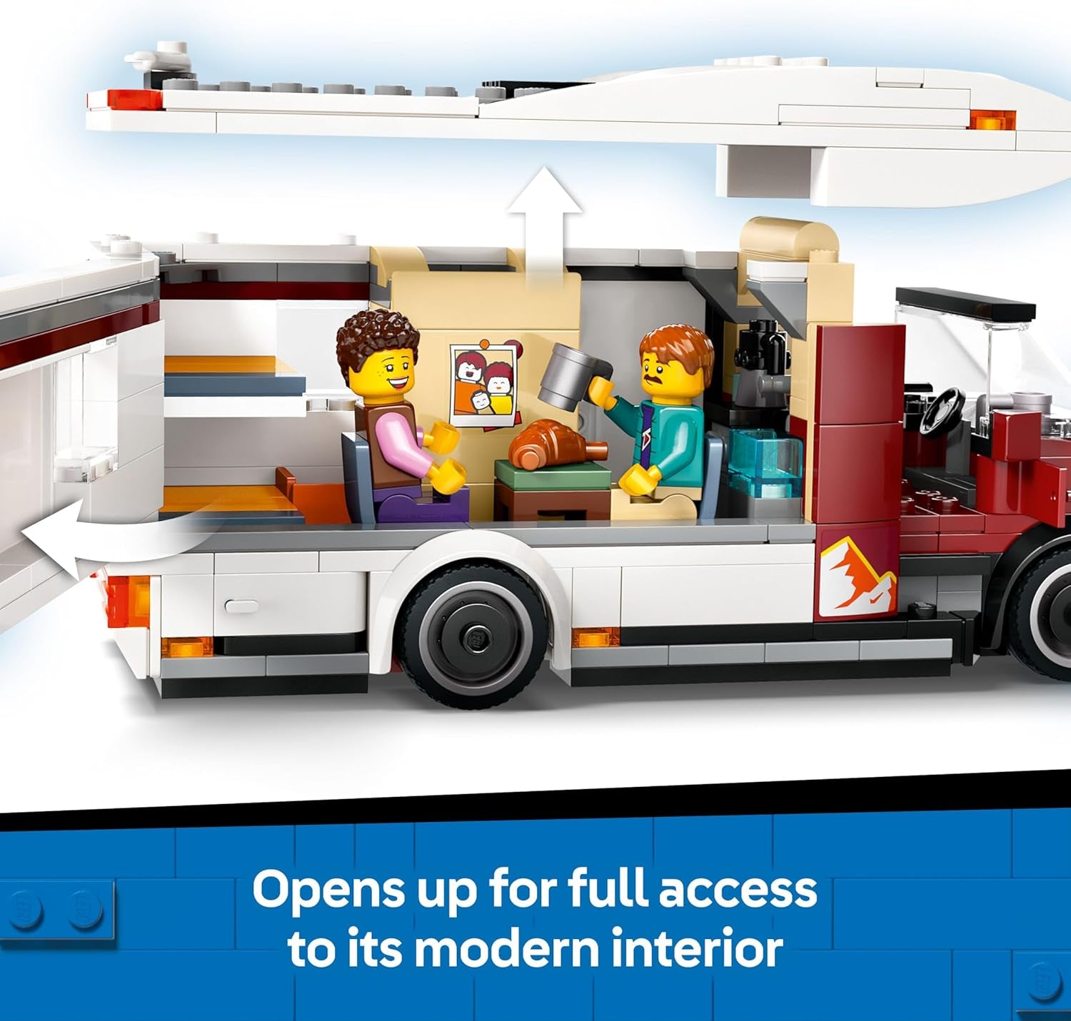 City Holiday Adventure Camper Van Lego®
