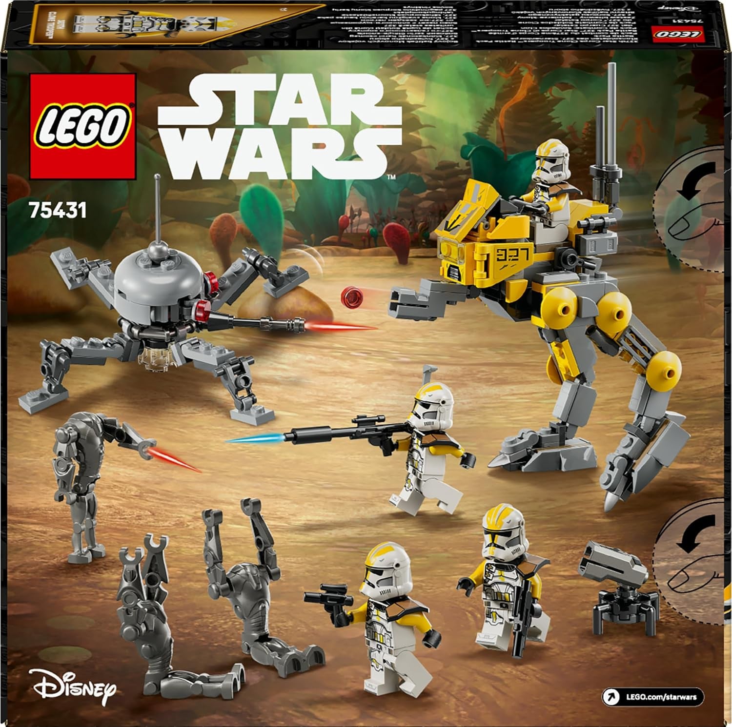 Star Wars 327th Star Corps Clone Troopers Battle Pack Lego®