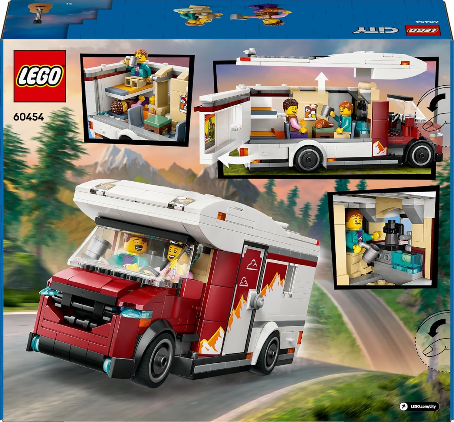City Holiday Adventure Camper Van Lego®