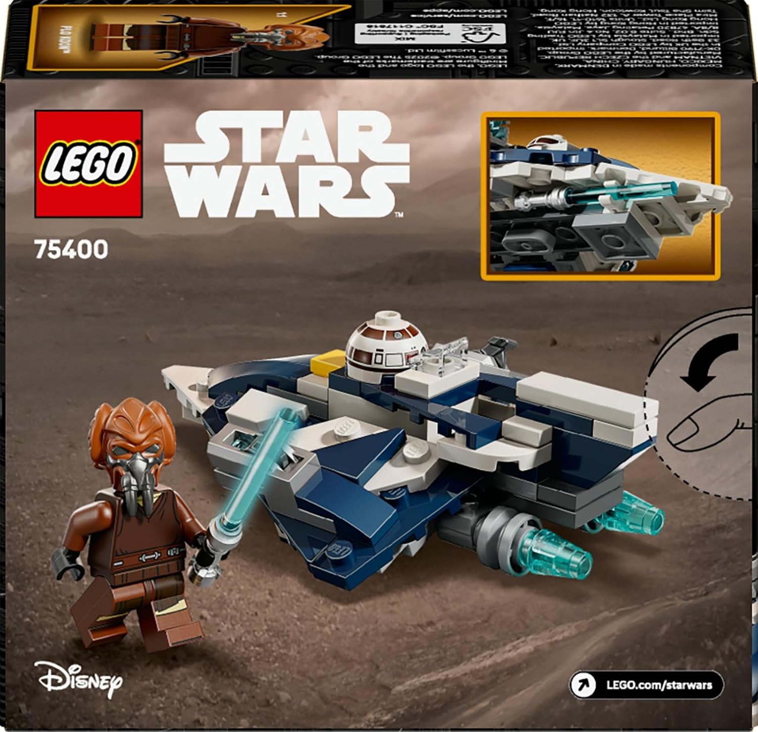 Star Wars Plo Koon’s Jedi Starfighter Microfighter Lego®