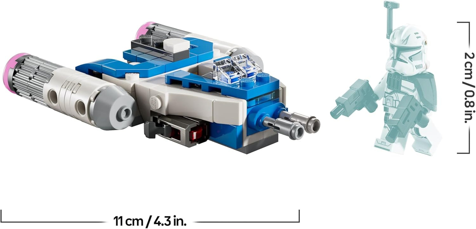 Star Wars Captain Rex Y-Wing Microfighter Lego®
