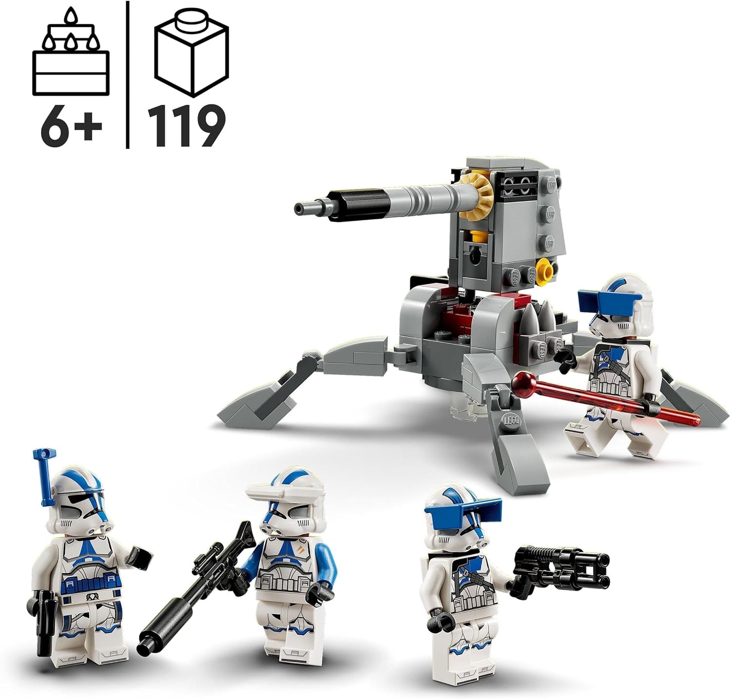 Star Wars 501st Clone Troopers Battle Pack Lego®